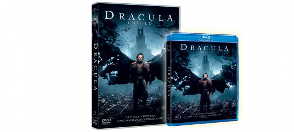 Locandina italiana DVD e BLU RAY Dracula Untold 